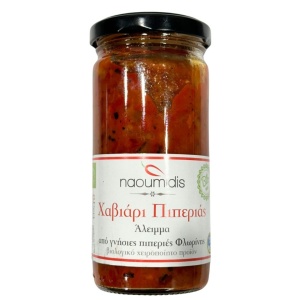 Pasta de ardei capia rosu, Naumidis, ECO, 260g