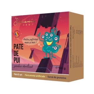 Pate de pui pentru copii, Silvania, 100g