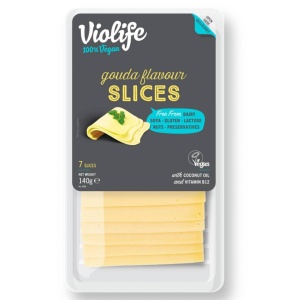 Branza feliata cu aroma de Gouda, vegana, Violife, 140g
