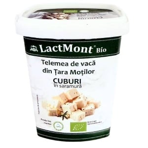 Cuburi de telemea de vaca din Tara Motilor, ECO, 180g