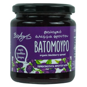 Gem de mure, BioAgros, ECO, 320g (fara zahar)