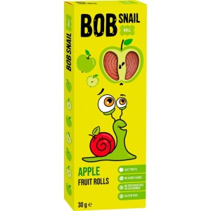 Jeleu natural din mere, BOB Snail, 30g (fara zahar)