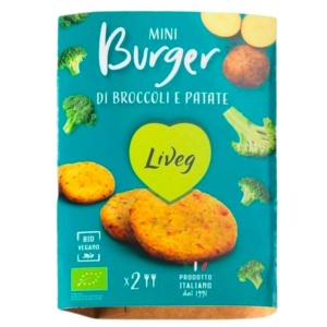 Mini Burger cu broccoli si cartofi, ECO, 160g