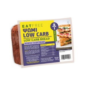 Paine feliata Low Carb, Eat Free, 190g (fara gluten)