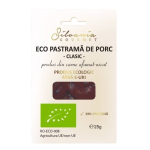 Pastrama de porc, ECO, 25g