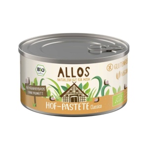 Pateu vegetal clasic, Allos, ECO, 125g (fara gluten)