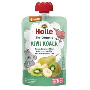 Piure de pere si banane cu kiwi, Holle, ECO, 100g