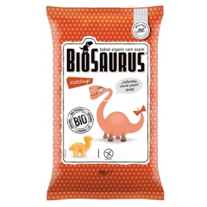 Pufuleti din porumb si ketchup, ECO, 50g (fara gluten) (expira 25.08.26)