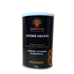 Catina uscata, Energovita, ECO, 70g