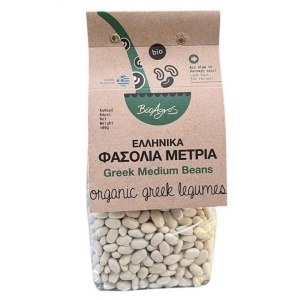 Fasole alba boabe ECO, 500g (medie)