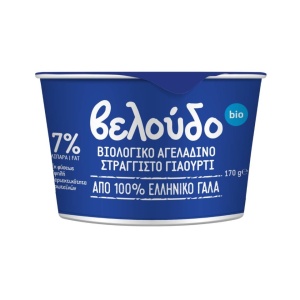 Iaurt de vacă 7% grăsime, ECO, 170g