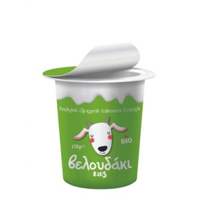 Iaurt grecesc pt copii din lapte de capra, eco, 130g (SVM) expira 17.06.2026