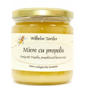 Miere cu propolis, ECO, 250g