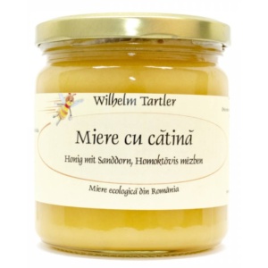 Miere poliflora cu catina, Wilhelm Tartler, ECO, 500ml