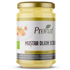 Mustar Dijon, Pronat, ECO, 300g