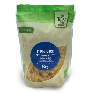 Paste Pene din grau dur, EuBio, ECO, 500g