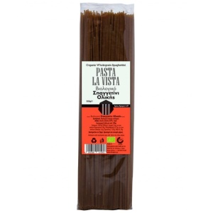 Paste spaghettini din grau integral, ECO, 500g,