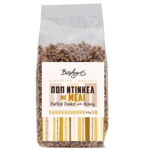 Pufarine Dinkel cu miere, BioAgros, ECO, 100g