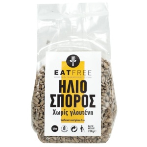 Seminte de floarea soarelui, Eat Free, ECO, 200g (fara gluten)