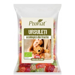 Ursuleti din fructe, ECO, 100g