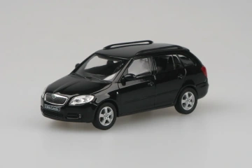 Škoda Fabia II Combi (2007) 1:43 - Negru Magic Metalizat