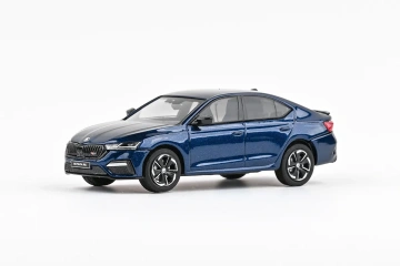 Škoda Octavia IV RS (2020) 1:43 - Albastru Storm Metalizat - Img 1