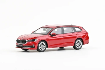 Škoda Superb IV Combi (2023) 1:43 - Roșu Carmine Metalíza