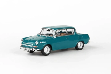 Škoda 1100MBX (1969) 1:43 - Modrozelená Tmavá