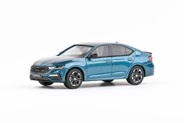Škoda Octavia IV RS (2020) 1:43 - Albastru Admiral Metalíza
