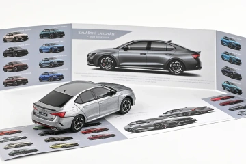 Škoda Octavia IV RS (2020) 1:43 - Gri Quicksilver Metalíza - Img 3