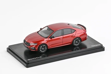 Škoda Octavia IV RS (2020) 1:43 - Portocaliu Cayenne Metalíza - Img 4