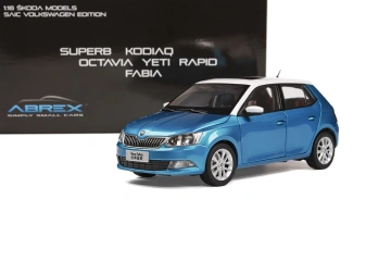 Škoda Fabia III (2015) 1:18 - Albastru Metalizat