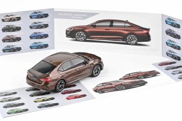 Škoda Octavia IV RS (2020) 1:43 - Maro Amber Metalíza - Img 4