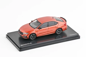 Škoda Octavia IV RS (2020) 1:43 - Portocaliu Tangerine Metalíza - Img 4