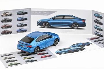 Škoda Octavia IV RS (2020) 1:43 - Albastru Ocean Metalíza - Img 4