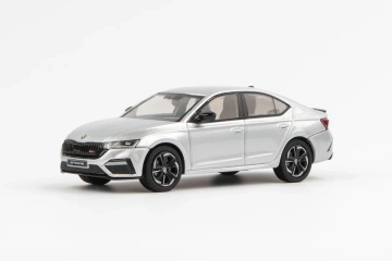 Škoda Octavia IV RS (2020) 1:43 - Argintiu Brilliant Metalíza