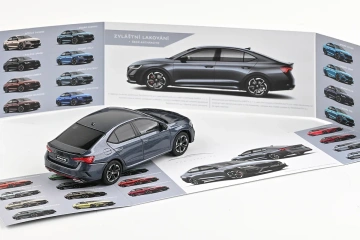 Škoda Octavia IV RS (2020) 1:43 - Gri Antracit Metalizat - Img 3
