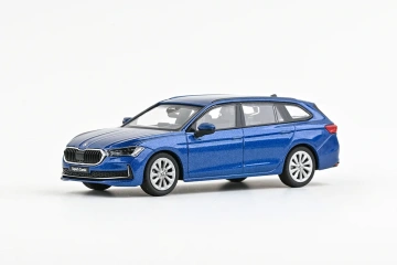Škoda Superb IV Combi (2023) 1:43 - Albastru Cobalt Metalíza