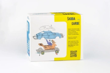 Škoda Garde (1982) 1:43 - Bronzová Metalíza - Stavebnice - Img 2