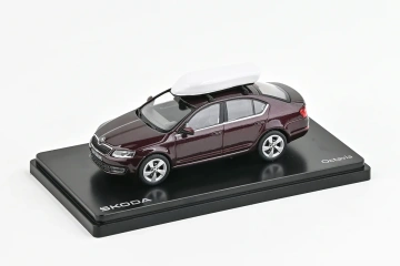 Škoda Octavia III (2012) 1:43 - Rosso Brunello Metalíza - Img 3