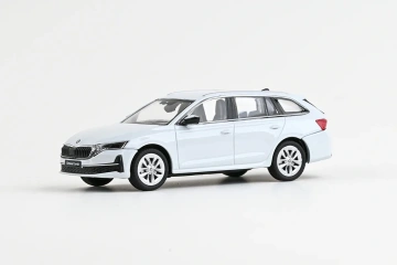 Škoda Octavia IV FL Combi (2024) 1:43 - Alb Moon Metalíza