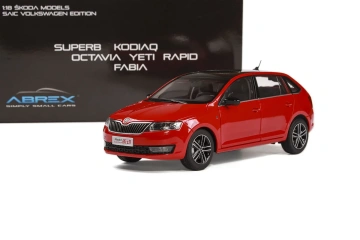 Škoda Rapid Spaceback (2013) 1:18 - Roșu - Img 1