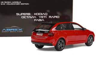 Škoda Rapid Spaceback (2013) 1:18 - Roșu - Img 2