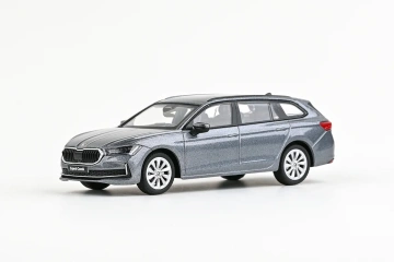 Škoda Superb IV Combi (2023) 1:43 - Gri Graphite Metalíza