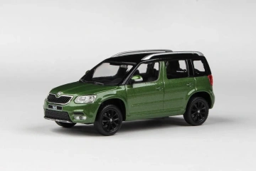 Škoda Yeti FL (2013) 1:43 - Verde Cosmic Metalíza