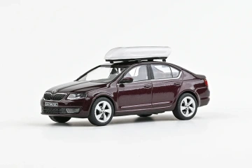 Škoda Octavia III (2012) 1:43 - Rosso Brunello Metalíza