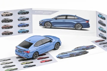 Škoda Octavia IV RS (2020) 1:43 - Albastru Italy - Img 4