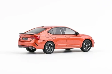 Škoda Octavia IV RS (2020) 1:43 - Portocaliu Tangerine Metalíza - Img 2