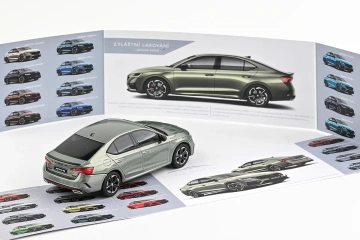 Škoda Octavia IV RS (2020) 1:43 - Verde Agave Metalíza - Img 3