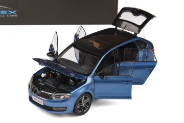 Škoda Rapid Spaceback (2013) 1:18 - Albastru Metalizat - Img 3